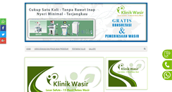 Desktop Screenshot of klinikwasirsafute.com